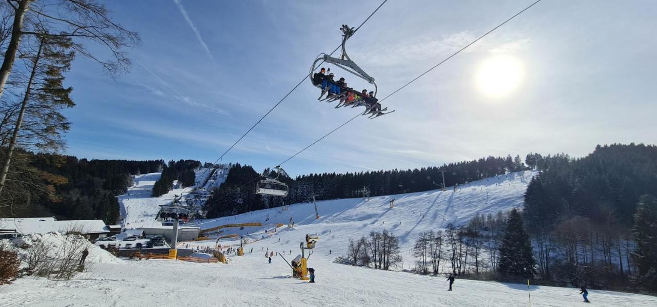 Pistenblume Apartment - Skipiste, Stadtzentrum Winterberg Eksteriør billede