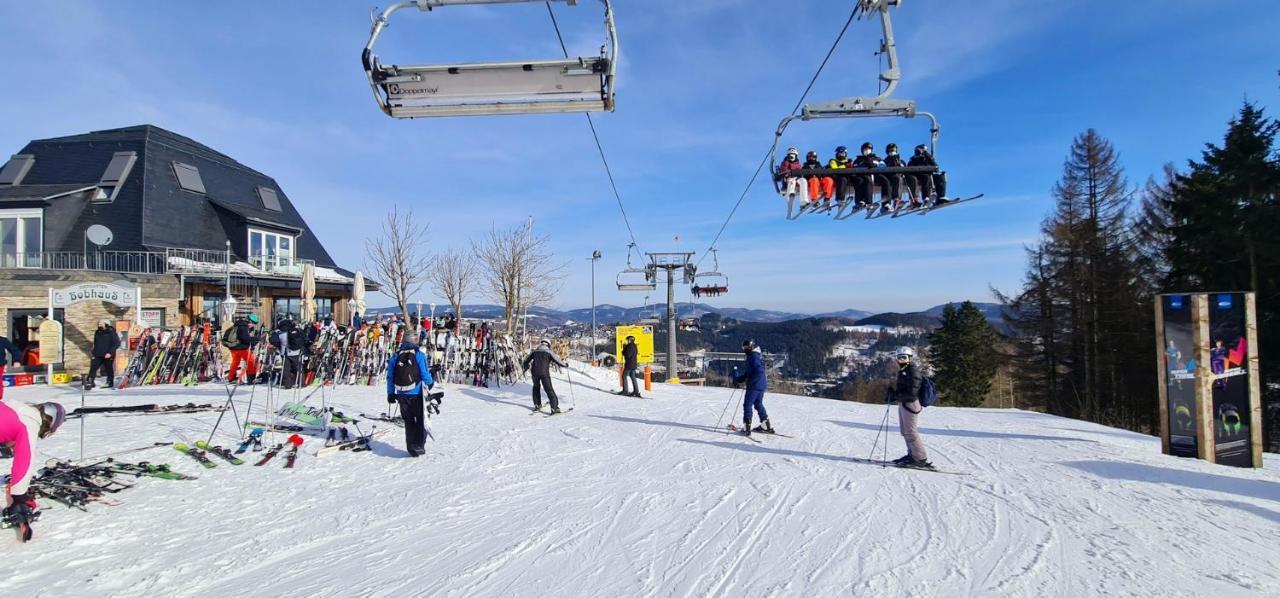 Pistenblume Apartment - Skipiste, Stadtzentrum Winterberg Eksteriør billede
