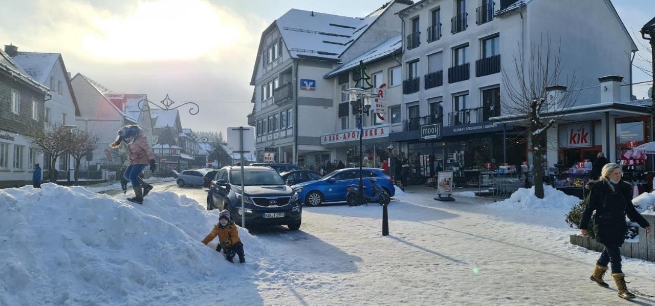 Pistenblume Apartment - Skipiste, Stadtzentrum Winterberg Eksteriør billede